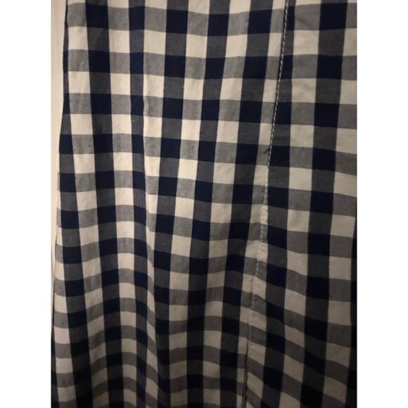 Blue Plaid J. Crew Dress Size 8 - Picture 3 of 9
